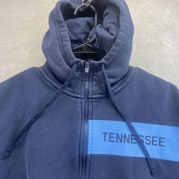 Tennessee Titans NFL Nike Jacket Zip Up Hoodie Size L Navy - Picture 6 of 11